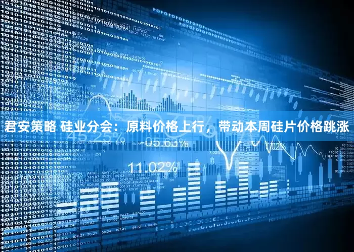 君安策略 硅业分会：原料价格上行，带动本周硅片价格跳涨